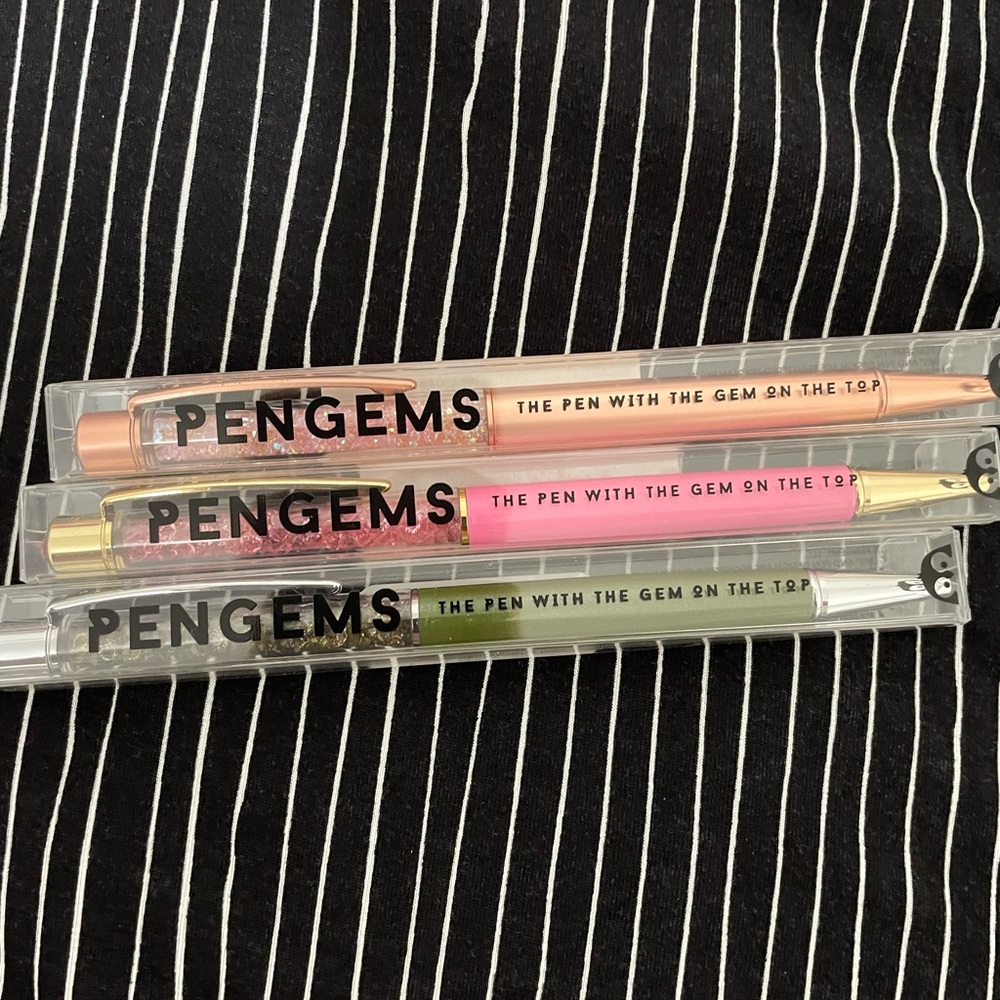 Pengems lot of 3 pens